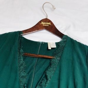 Emerald romper / dress